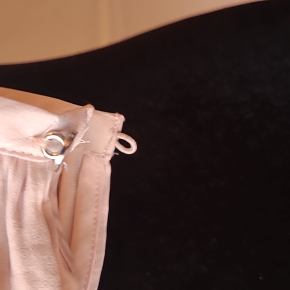 Jennifer Lopez, X small, dusty pink, long sleeve tunic peasant blouse. - Picture 7 of 8